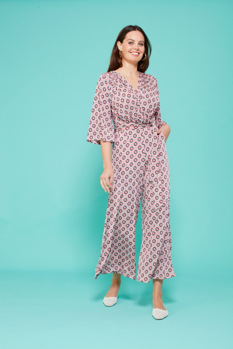 Laurie Jumpsuit - Soller Pink