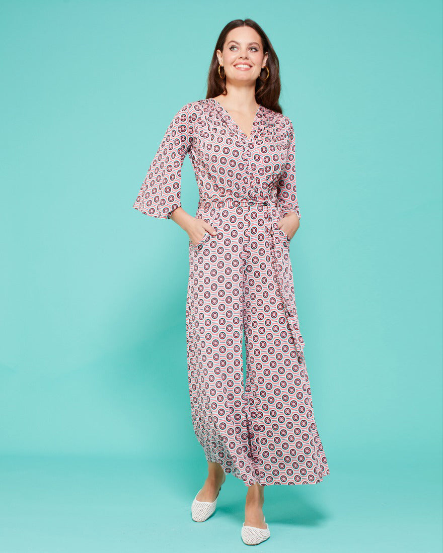 Laurie Jumpsuit - Soller Pink