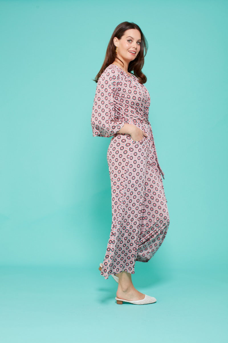 Laurie Jumpsuit - Soller Pink