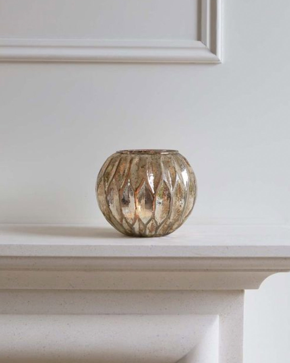 Orb Candle Holder - Mercury