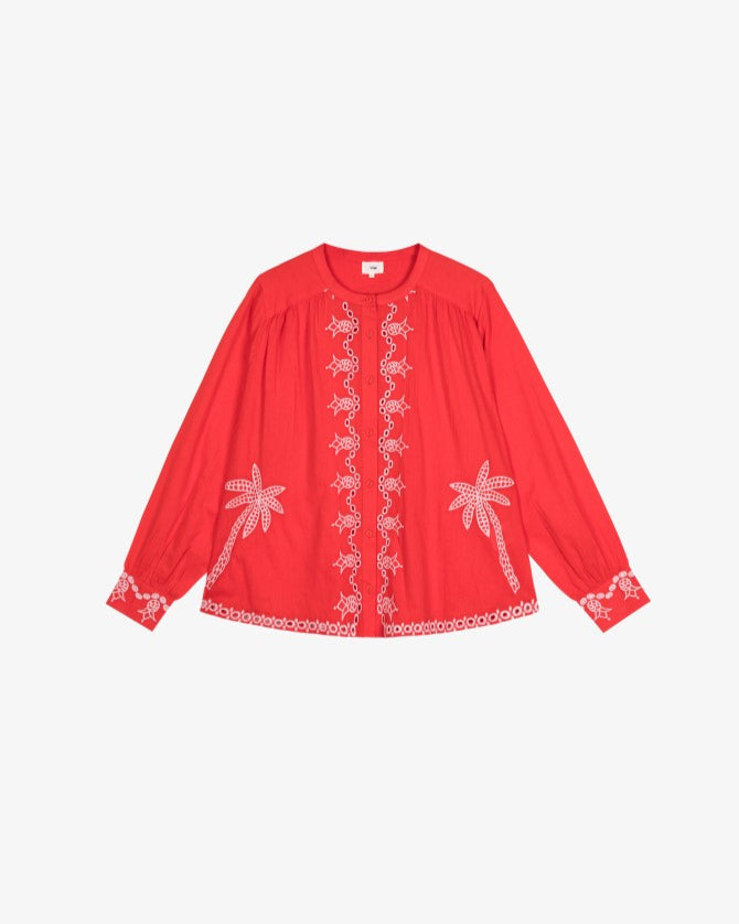 Stevania Shirt - Rouge