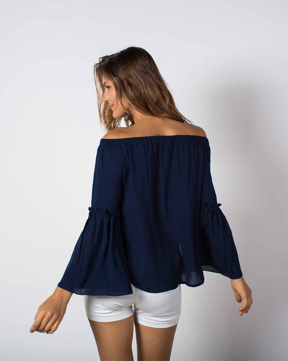 Sienna Top - Navy