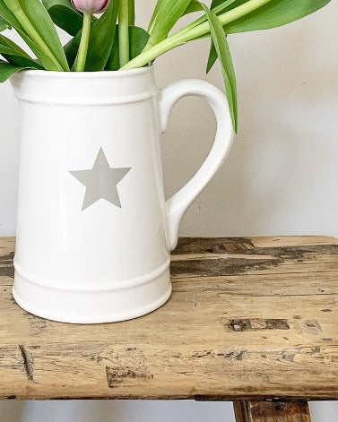 White Jug with Star