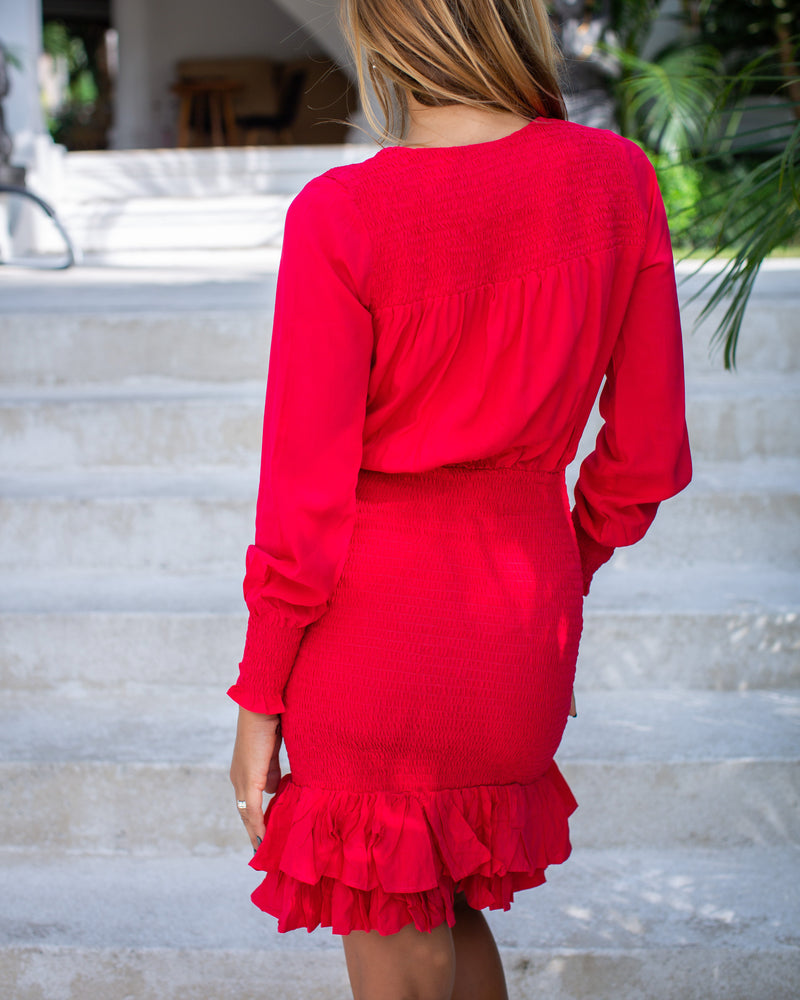 Bellini Dress - Raspberry