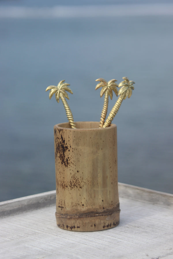 Brass Palm Tree Cutlery