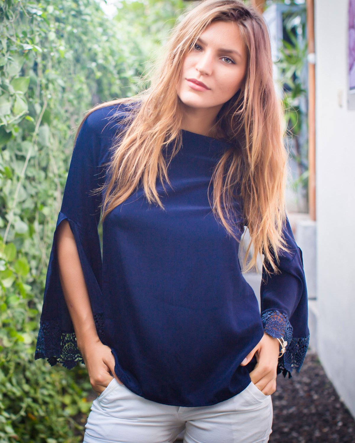 Heidi Top - Navy