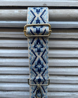 Bag Strap - Navy Prints