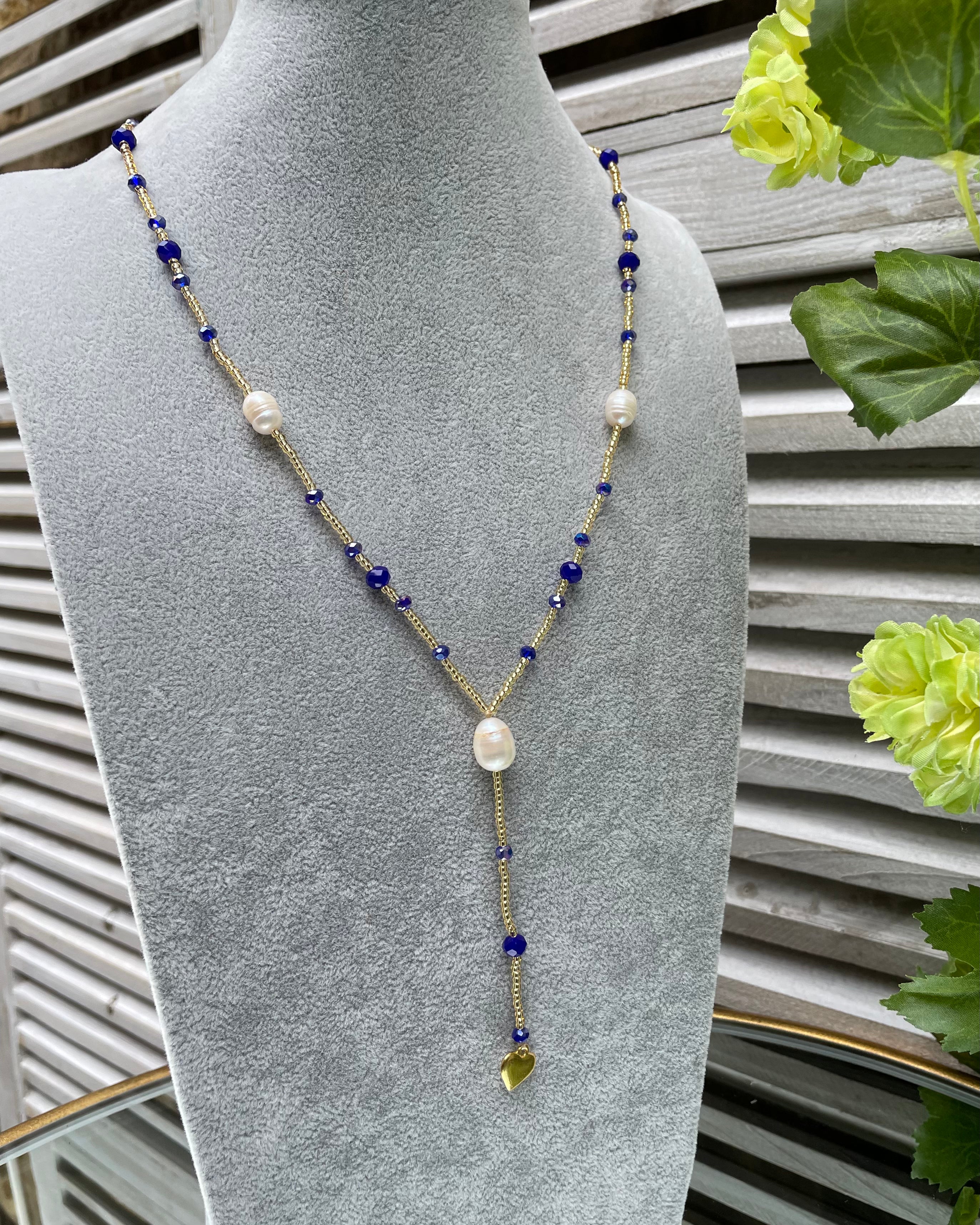 Bali Pearl Drop Necklace