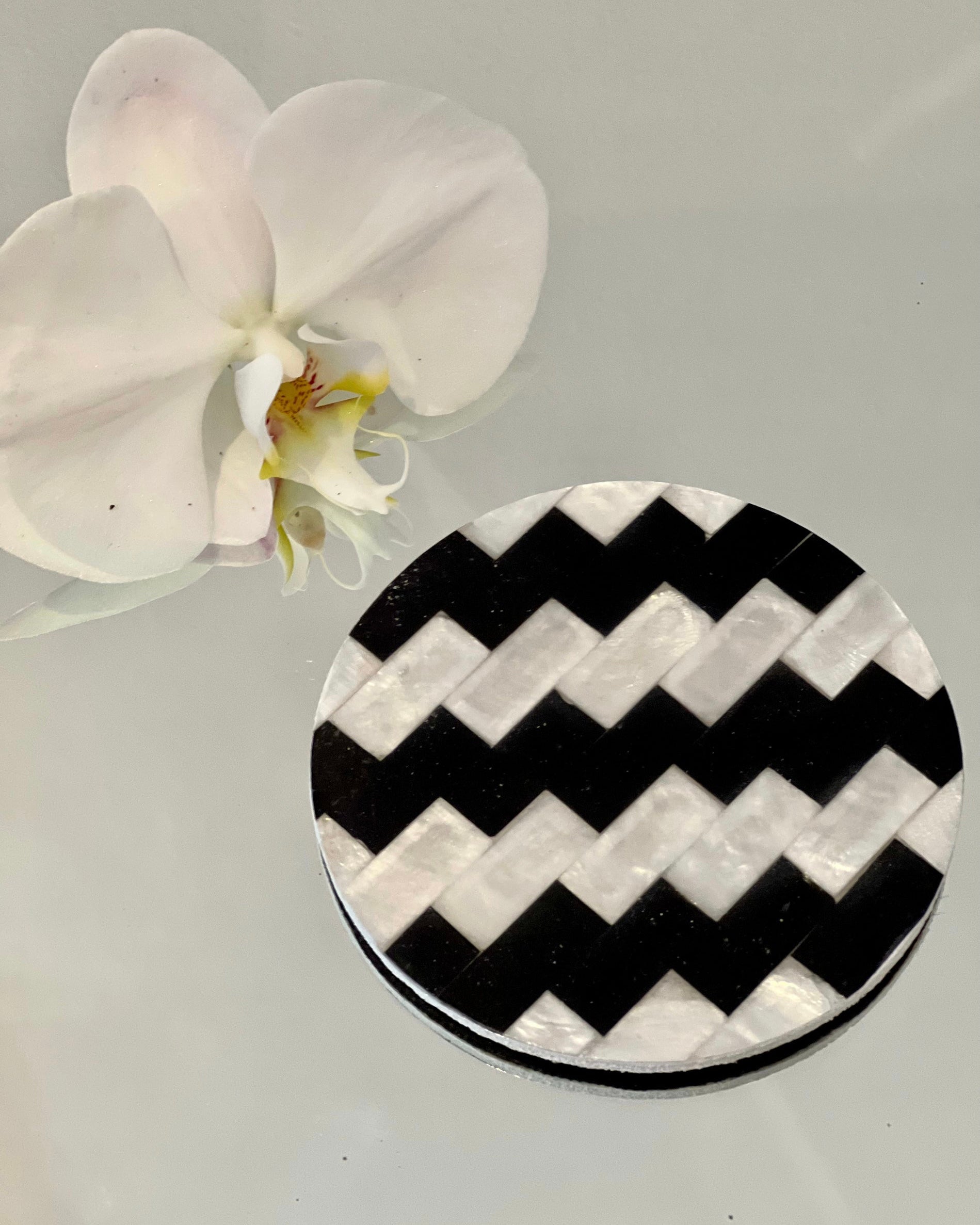 Bali ZigZag Coaster (Set of 2)