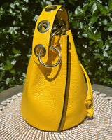 Yellow Bucket Bag