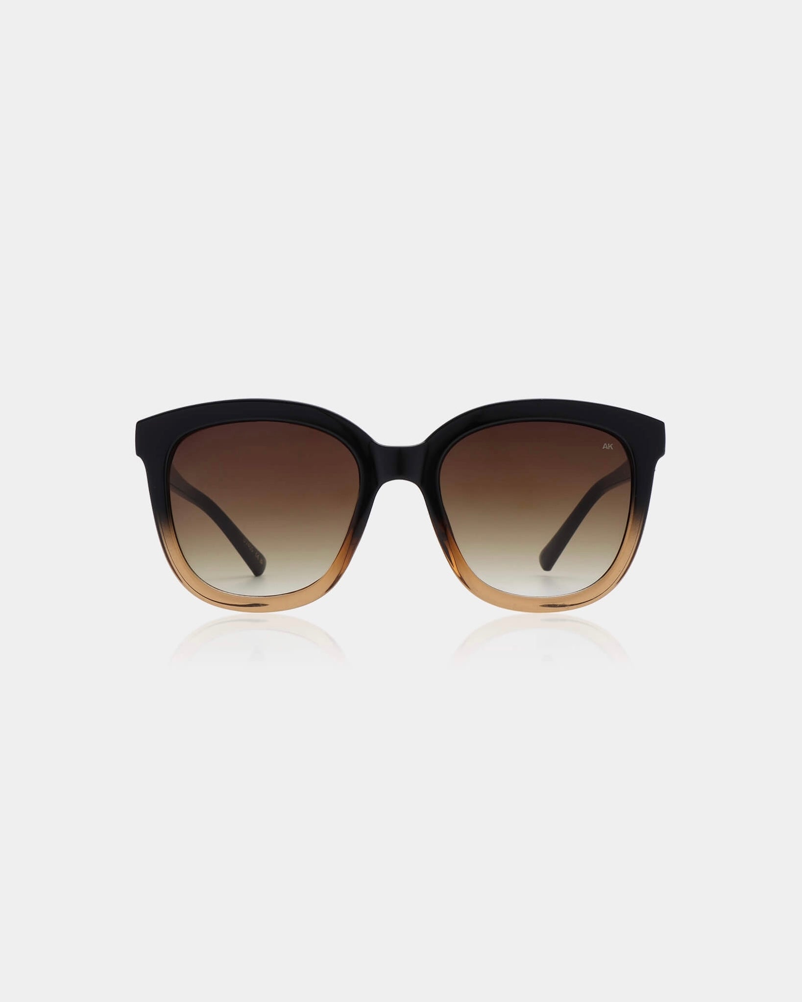 Billy Sunglasses - Black/Brown Transparent
