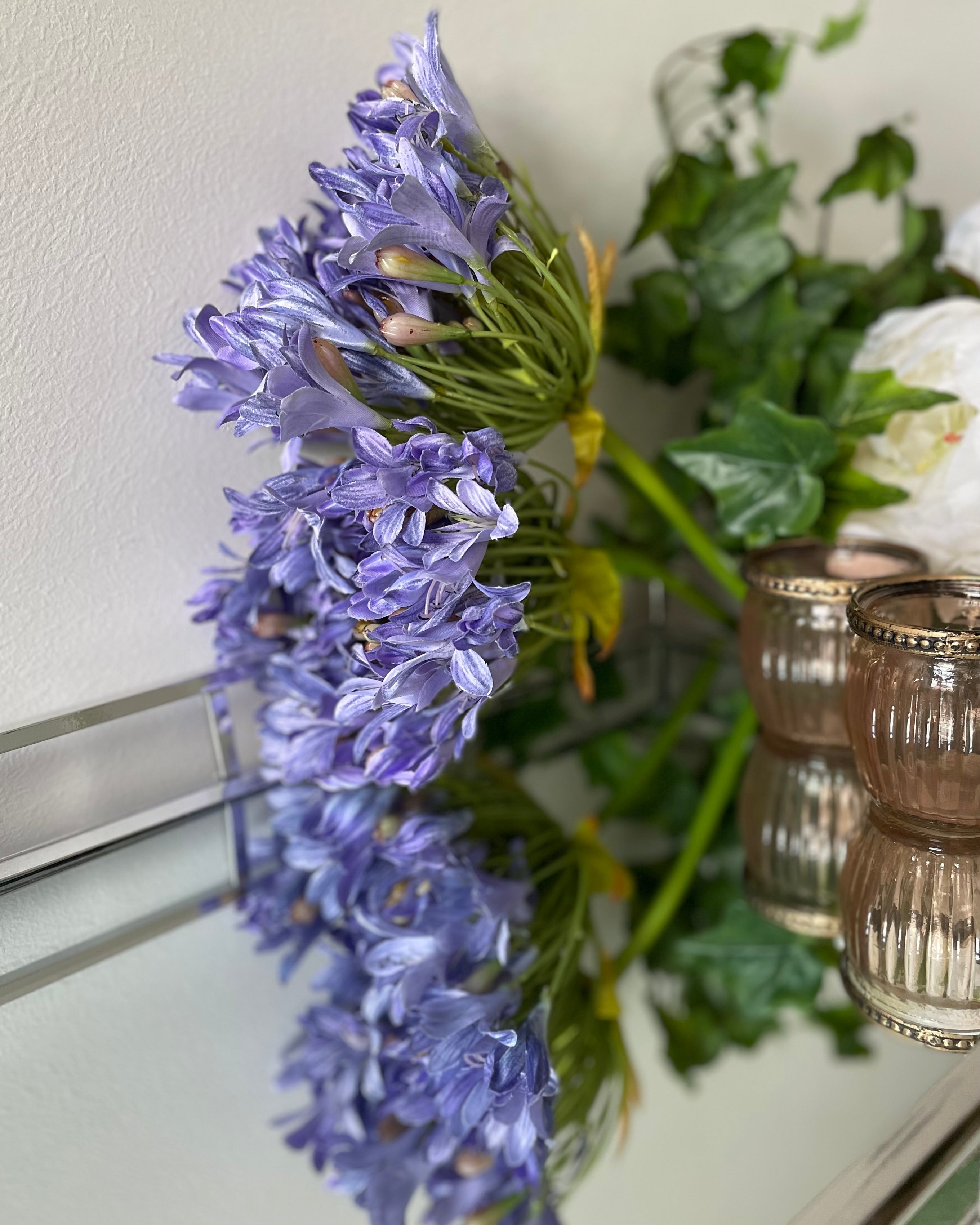 Agapanthus Stem - Cornflower Blue