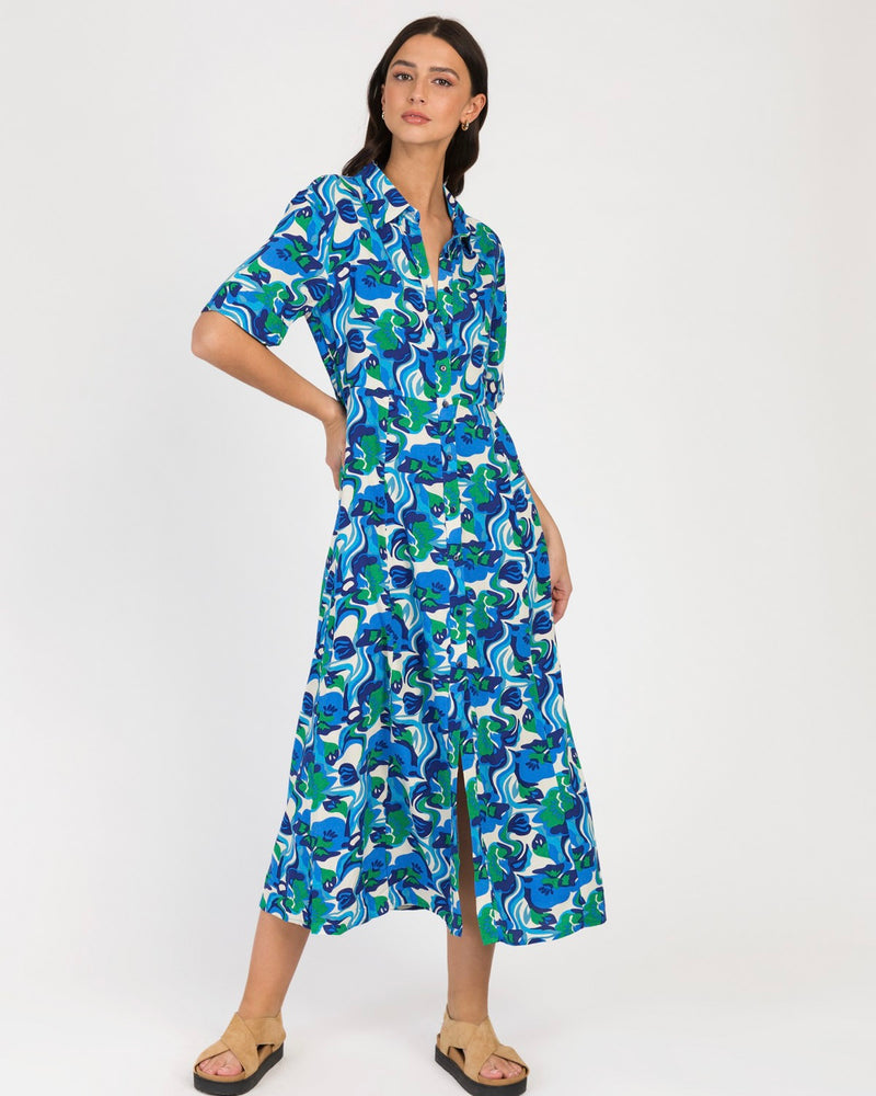 Ovie - Shirt Dress - Abella Bleu