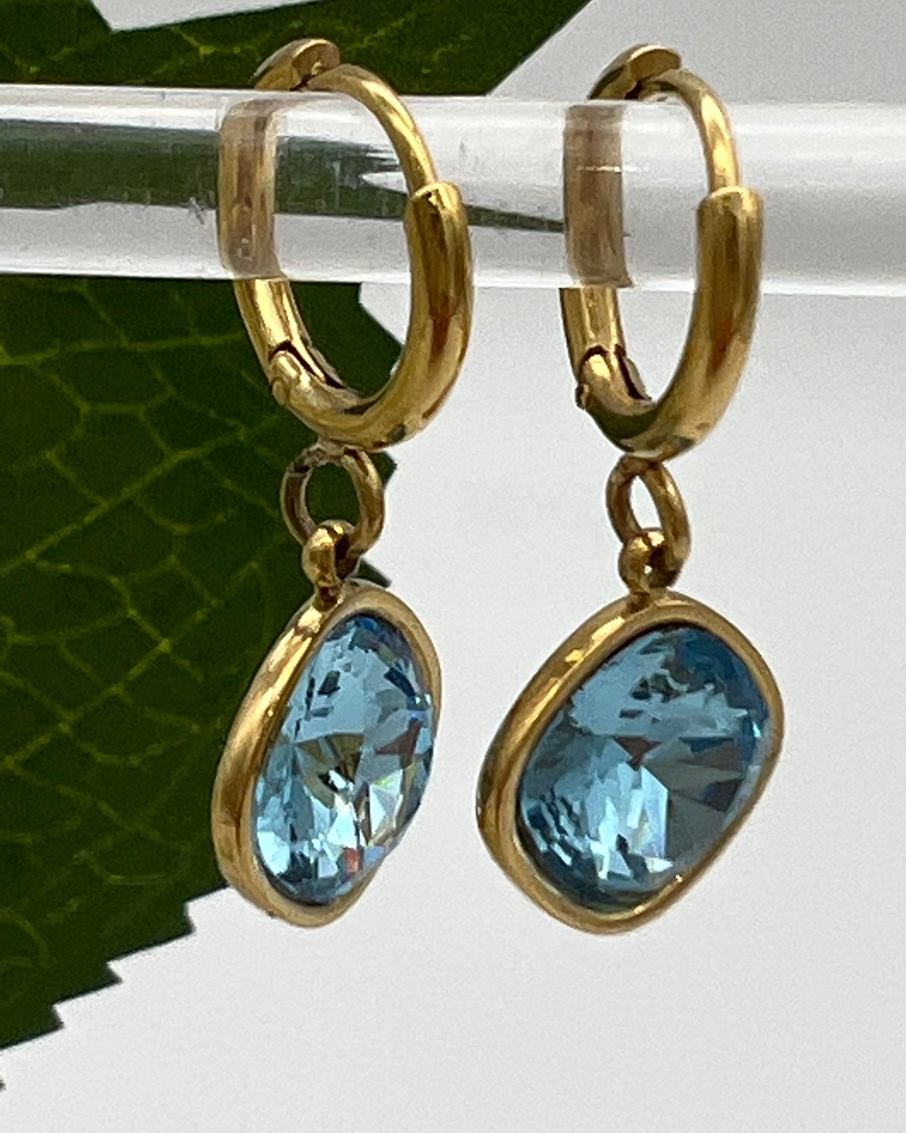 Biarritz - Crystal Drop Earrings