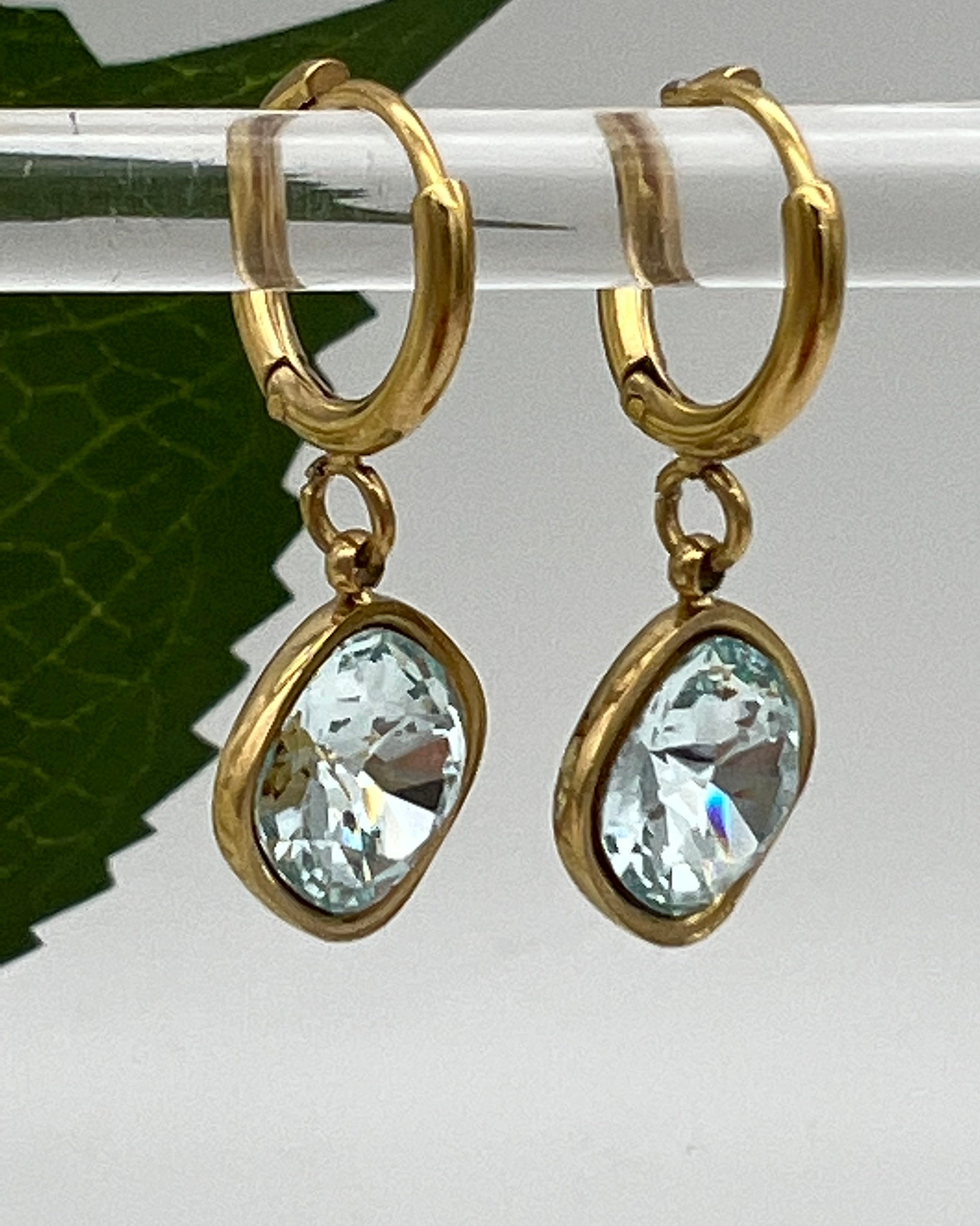 Biarritz - Crystal Drop Earrings