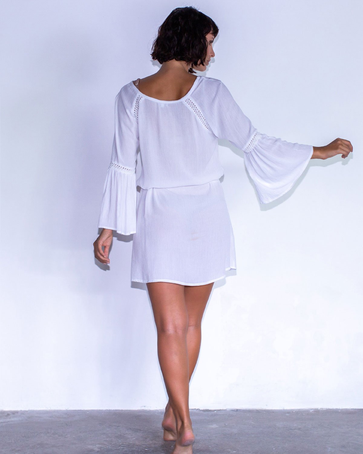 Lucy Dress - White