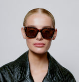 Nancy Sunglasses - Demi Tortoise