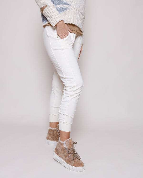 Miri - Soft Joggers - Cream